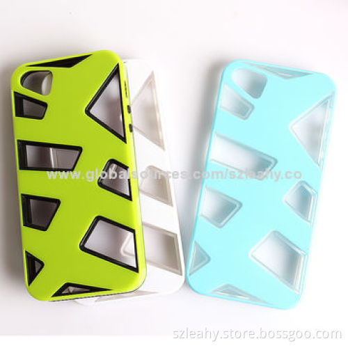 Hot selling and nice appearance PC + TPU case for iPhone 5/5s